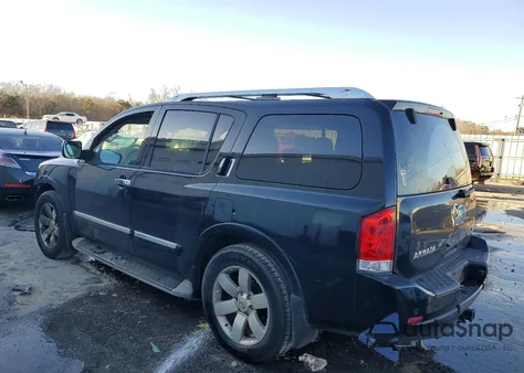 2014 Nissan Armada Sv z USA, uszkodzony, nr VIN 5N1BA0ND2EN611638